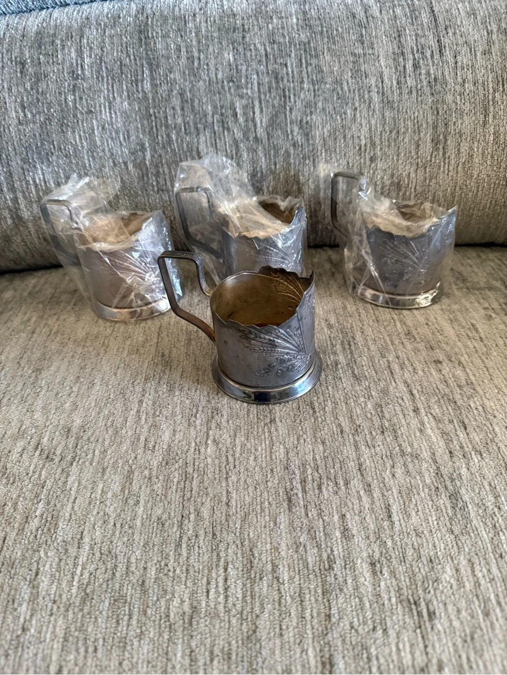 Vintage Soviet Cup Holder 